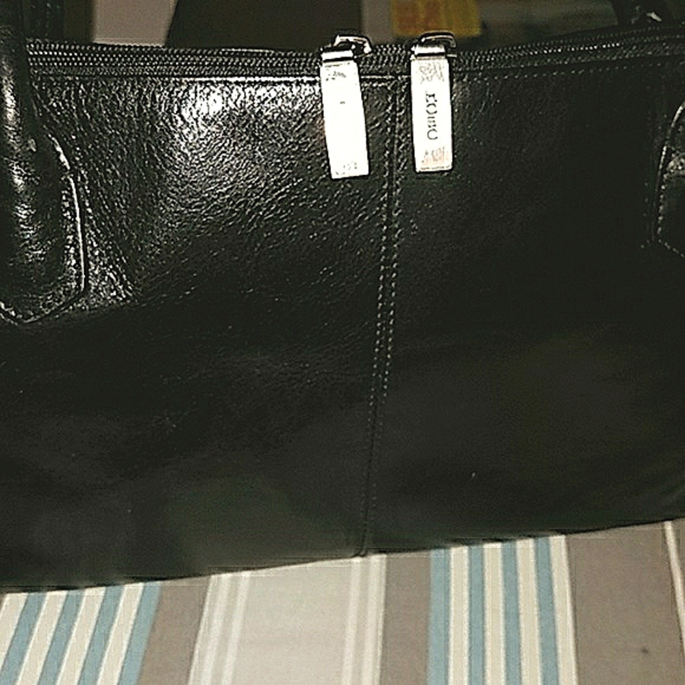 * HOBO LEATHER SATCHEL - Picture 2 of 5